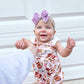 Lavender Velvet Hand-tied Bow