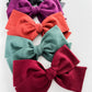 Plum Hand-tied Bow