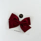 Cranberry Hand-tied Bow