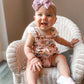 Lavender Velvet Hand-tied Bow
