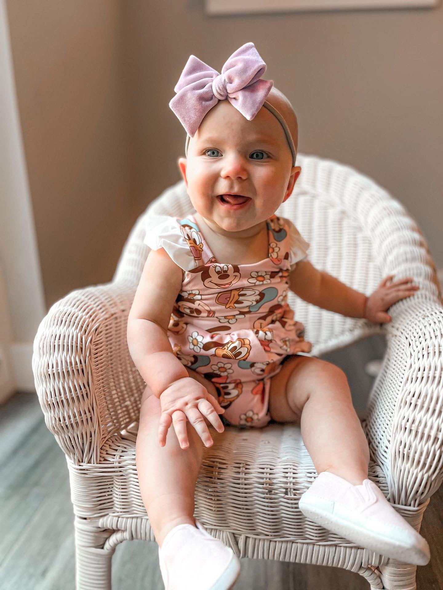 Lavender Velvet Hand-tied Bow