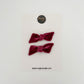 Rouge Velvet Twist Bow