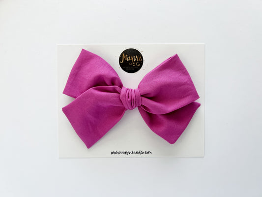 Gumdrop Hand-tied Bow