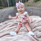Lavender Velvet Hand-tied Bow