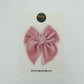 Baby Pink Velvet Fable Bow