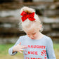 Red Velvet Hand-tied Bow