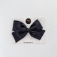 Charcoal Hand-tied Bow